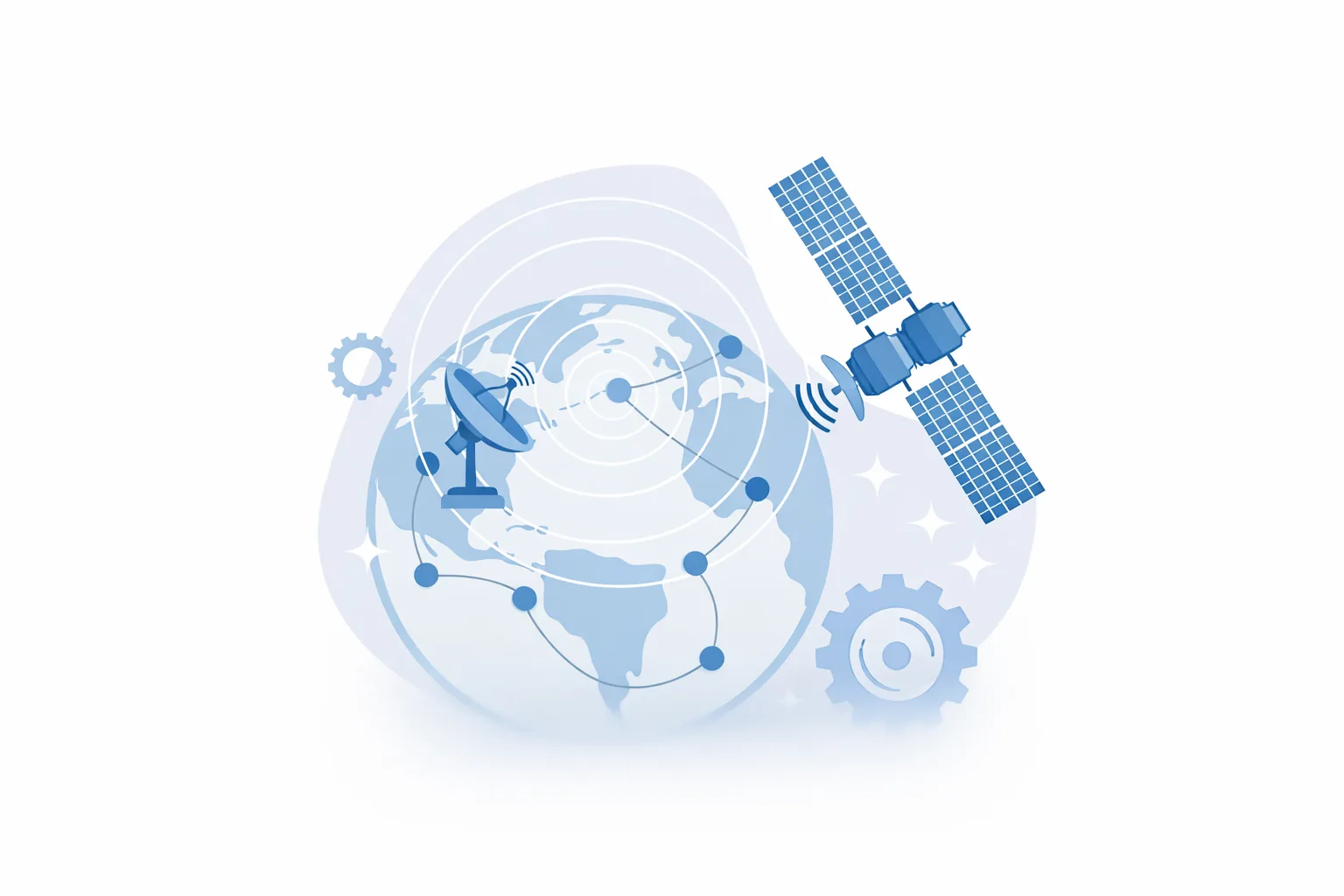 Satellite and ground data combined in one workspace
